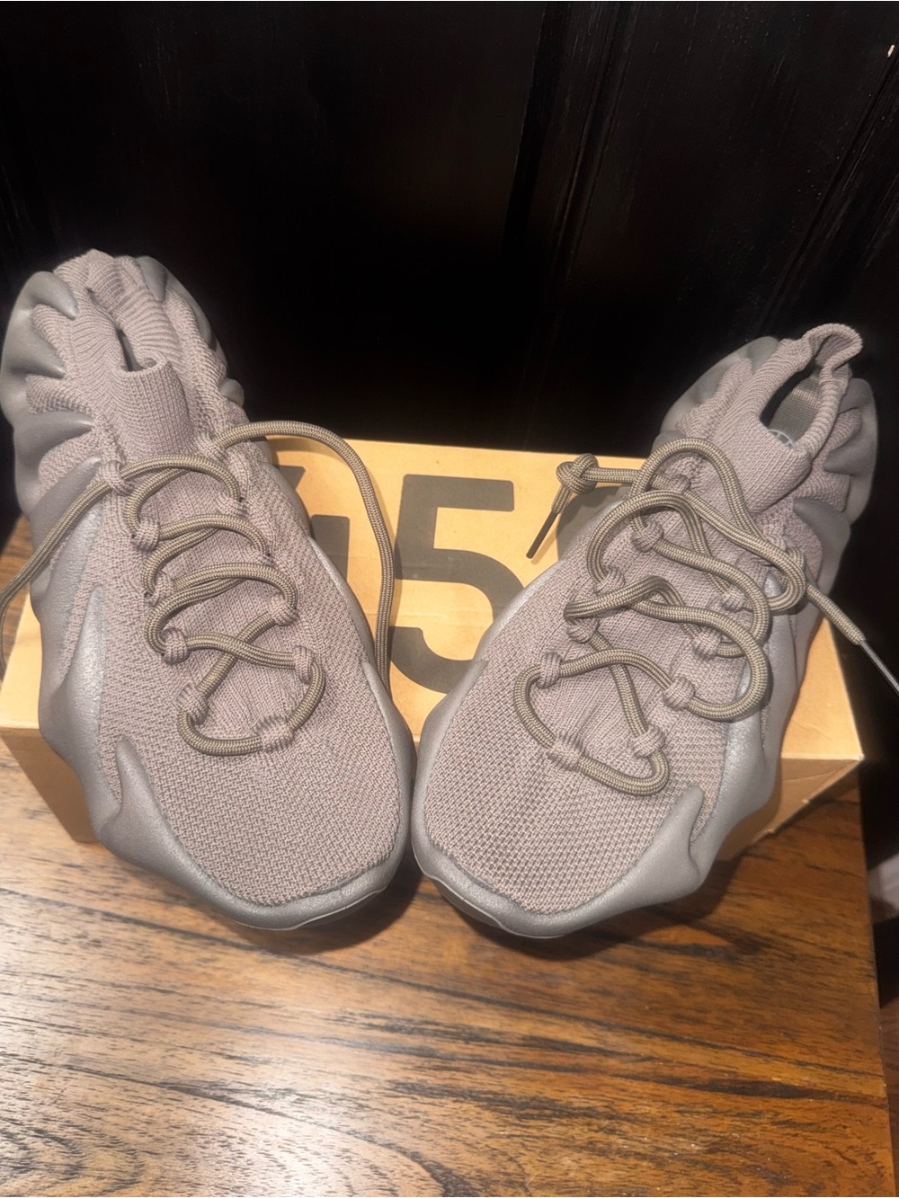 adidas Yeezy 450 Box in Brown Kraft